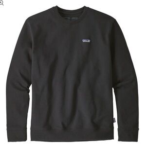 Patagonia Men's Crewneck Sweater in Black